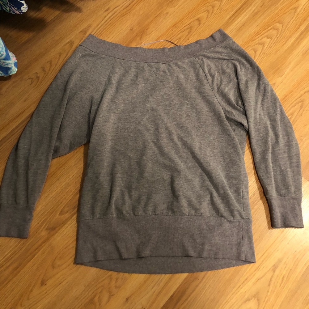 Off the shoulder sweater